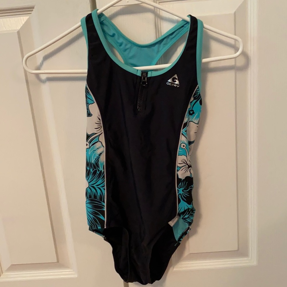 Girl swimming suit size 12
